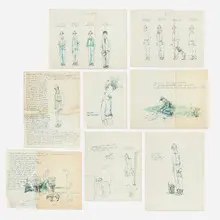 Jack Earl, Collection of prints, c. 1980, facsimile prints on paper