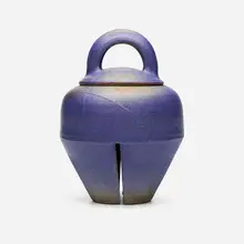 Karen Karnes, Bell-Form Jar, c. 2000, salt-glazed stoneware