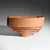 William and Catherine Daley, Low Form, 1978, unglazed stoneware