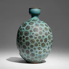 Harrison McIntosh, Vase, 1960, glazed stoneware