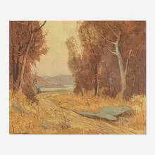 Carl Krafft, Autumn Russet, 1932, oil on canvas