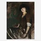 Lilian Westcott Hale, Portrait of a Lady (Study for Harriet Blake), oil on canvas