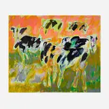 Bernard Chaet, Pastoral, 1959, oil on canvas