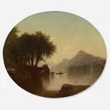 Alfred Thompson Bricher, Lake George, 1869, oil on canvas
