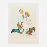 Norman Rockwell, Football Hero, 1976, lithograph in colors
