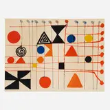 Alexander Calder, Quilt, 1966, lithograph on paper