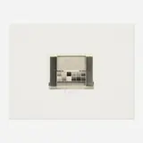 Jacques Muron, Pandora, 1990, engraving on Chine-collé