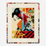 Drink Crude Oil by Shepard Fairey, 2017, screenprint in colors, sold Jul 2024
