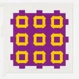 Victor Vasarely, Constellation 9, c. 1971, screenprint in colors