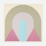 Kyohei Inukai, TRF VII, 1970, screenprint in colors