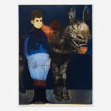 Mauricio Lasansky, Boy with Burro, 1970-71, etching, engraving, soft ground, electric stippler, aquatint in colors, open-bite areas, scraping and burnishing
