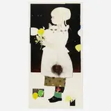 Mauricio Lasansky, Little Mennonite Girl, 1991, intaglio in colors, etching, drypoint, soft ground, scraping and burnishing