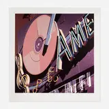 Robert Cottingham, American Hi-Fi (from the American Signs portfolio), 2009, screenprint in colors
