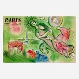 Marc Chagall, Paris l’opéra poster, 1965, offset lithograph in colors