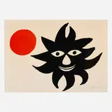 Alexander Calder, Lune rouge et soleil noir