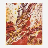 Richard Hunt, Variation, 1985, lithograph in colors on Arches