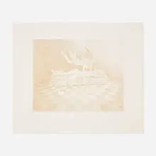 John Henry Wilde, The Kiss, 1991, etching
