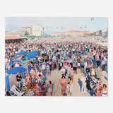 Massimo Vitali, Viareggio Air Show (from the Landscapes with Figures portfolio), 2006, offset lithograph in colors