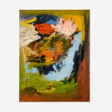 Ralph Rosenborg, Desert Garden, 1965, oil on canvas