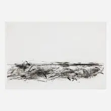 Robert Wilson, Untitled (Act II sc.1 from Pelléas et Mélisande), 1997, charcoal on paper