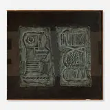 Jorge Damiani, Untitled (I), c. 1960, mixed media on canvas