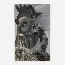 Ian Ingram, Inseparable Thieves, 2013, charcoal and pastel on paper