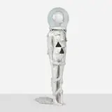 Jean-Marie Appriou, Nude in the Rye 2, 2015, cast aluminum and blown glass