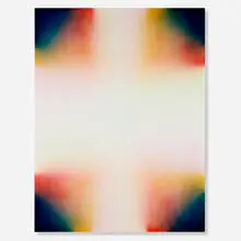 Adam Henry, Sun's Son, 2014, synthetic polymers on linen