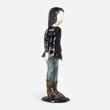 The Magician's Daughter by Klara Kristalova, 2014, glazed stoneware, sold Jul 2025