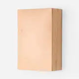 Martin Soto Climent, Caramel, 2015, leather on stretcher, walnut wood
