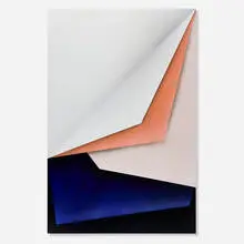 Ira Svobodová, Papercut 26, 2015, acrylic on linen