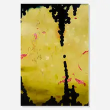 Ovum by Darren Waterston, 2001, oil on panel, sold Jul 2025