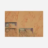Lorser Feitelson, Studies for Bathers (The Pavilion)