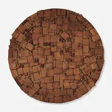 Bernard Langlais, French Curve, c. 1965, wood, paint, glue