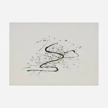 Jean Tinguely, Drawing from Méta-matic, 1970, felt pen on paper