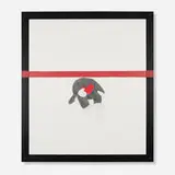 Karl Haendel, A Hopeless Romantic (With a Guilty Conscience), 2003, graphite and acrylic on paper in artist's frame