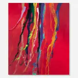 Cleve Gray, Fanfare #5, 2002, acrylic on canvas