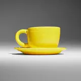 Mary Heilmann, Yellow #4