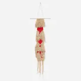 Claire Zeisler, Untitled, jute, wool yarn, steel