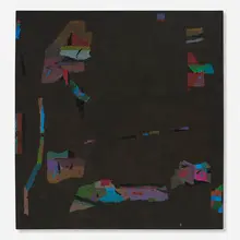 Roland Ginzel, Untitled, 1979, acrylic on canvas