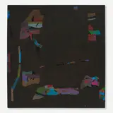 Roland Ginzel, Untitled, 1979, acrylic on canvas