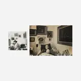Frank Sandiford, The Egg and The Queen; Untitled (two photographs of Gertrude Abercrombie), c. 1964, gelatin silver print; halftone print
