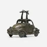 John Kearney, Car with Giraffes, cast bronze