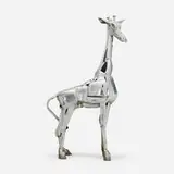 John Kearney, Baby Giraffe, welded found steel objects