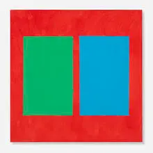 Max Gimblett, Phoenix, 1978, acrylic on canvas