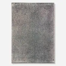 Jacob Kassay, Untitled, 2008, acrylic and silver deposit on canvas