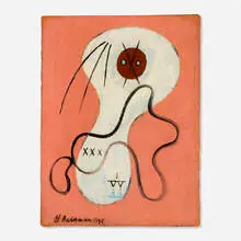 Charles Biederman, Untitled, 1935, oil on canvas