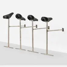 Nayland Blake, Untitled, bike seat and metal