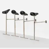 Nayland Blake, Untitled, bike seat and metal