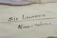 Sir Lawrence Alma-Tadema, Vintage Festival, VINTAGE FESTIVAL, signed lower right oil on canvas